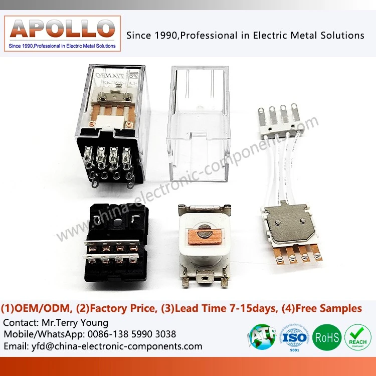 Relay armature plate