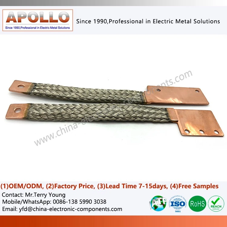 braided flexible busbar