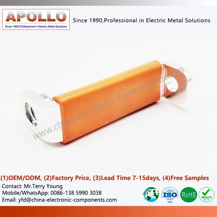 Rigid Copper Busbars with Pvc Dipping Insulation