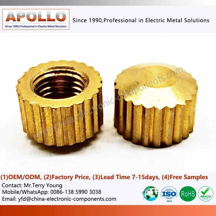 Straight Knurled Nut