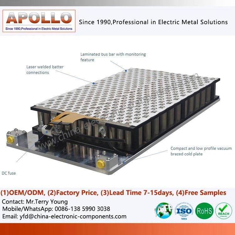 Two Layers Laminated Bus Bar for Hybrid Vehicles Application