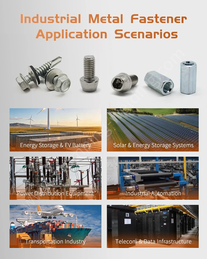 Hexagon Head Screw with Washer Fitted Application Scenarios Hexagon Head Screw with Washer Fitted Application Scenarios