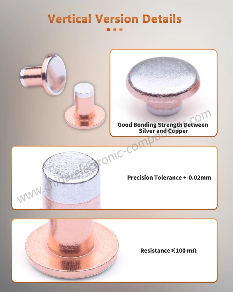 Double Sides Contacts Vertical Version Details Double Sides Contacts Vertical Version Details