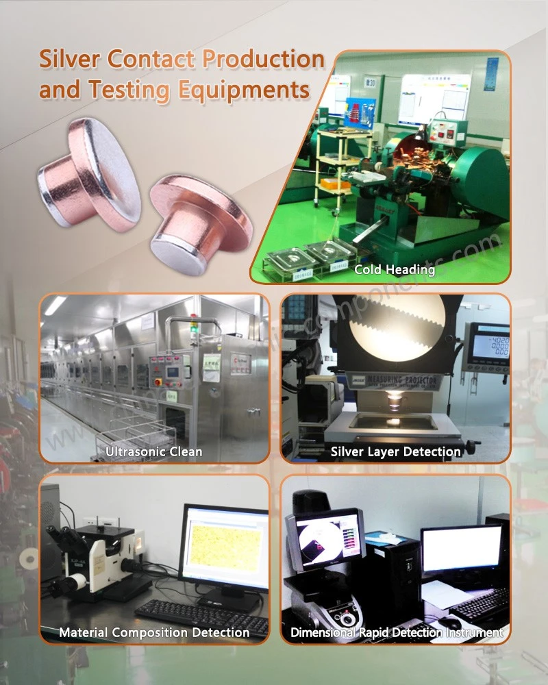 Moving Silver Contact Production and Testing Equipments Moving Silver Contact Production and Testing Equipments