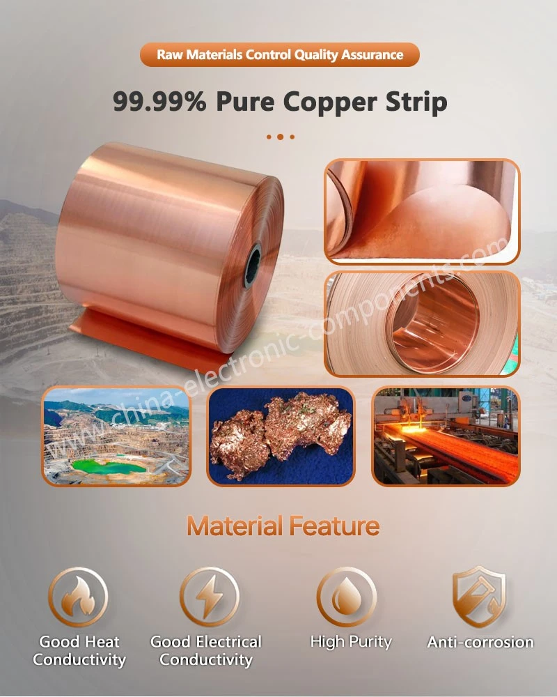 9999 Pure Copper for Blade Fuse Terminal 9999 Pure Copper for Blade Fuse Terminal
