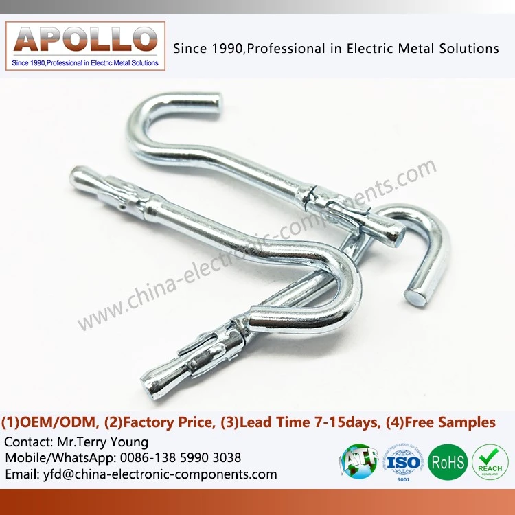 expansion bolt hook expansion bolt hook