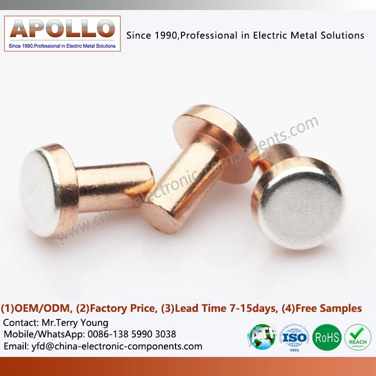 Bimetal Contact Rivets Bimetal Contact Rivets