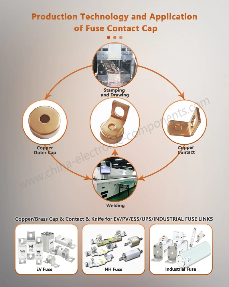 Production Technology and Application of copper cap contact for electric cars Production Technology and Application of copper cap contact for electric cars