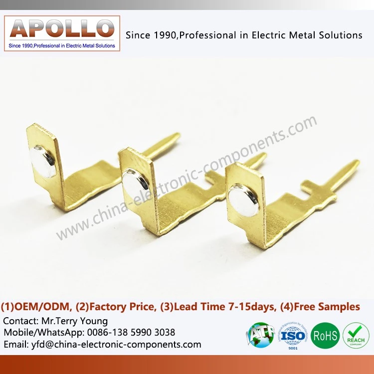 Electrical Connector Socket Brass Stamping Electrical Connector Socket Brass Stamping