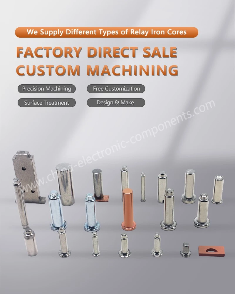 We Supply Different Types of Grooved Core for AC Relay We Supply Different Types of Grooved Core for AC Relay
