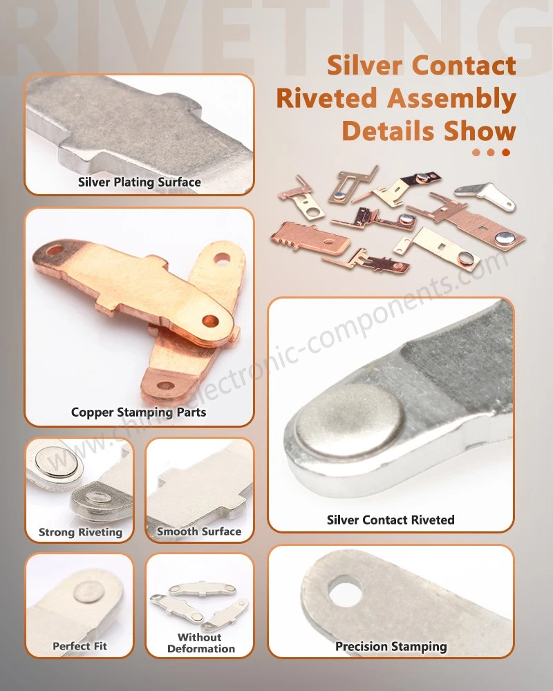 Riveted Electrical Connection Components Details Show Riveted Electrical Connection Components Details Show