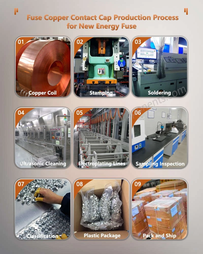 End Tag Copper Production Process for New Energy Fuse End Tag Copper Production Process for New Energy Fuse