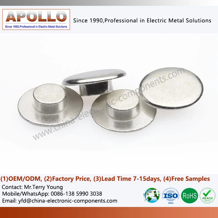 Silver Zinc Electrical Contact Silver Zinc Electrical Contact