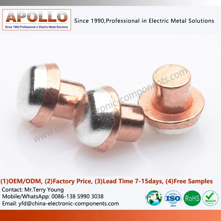 Bimetal Contacts AgCu