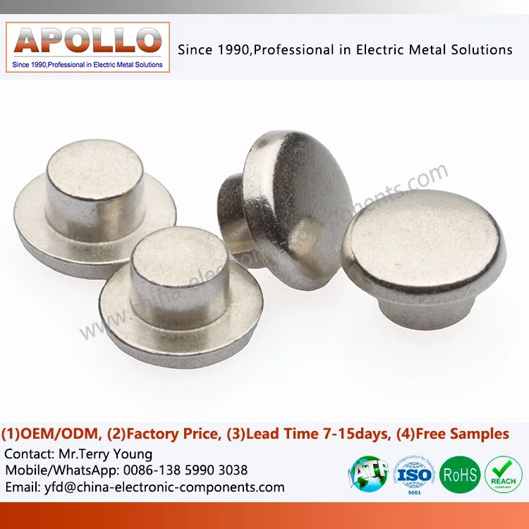 Silver Zinc Electrical Contact high quality